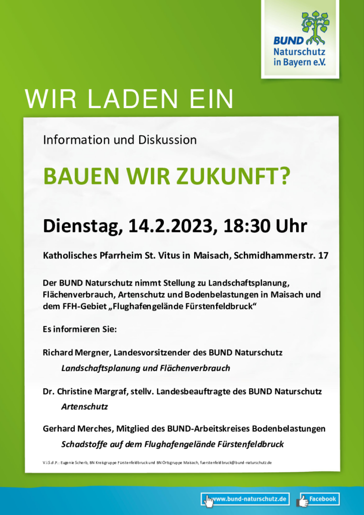 Infotext Veranstaltung Bund Naturschutz